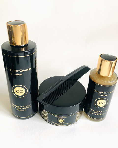 Luxury Champagne & Caviar Hair Detox & Rapid Growth Treatment - Christopher Courtney 