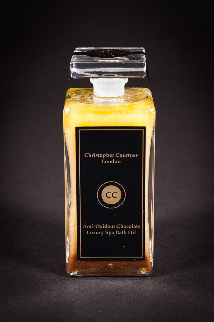 AntiOxidant Chocolate Luxury Spa Bath Oil          200ml - Christopher Courtney 