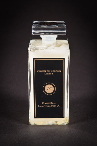 Classic Rose - Luxury Spa Bath Oil                  200ml - Christopher Courtney 