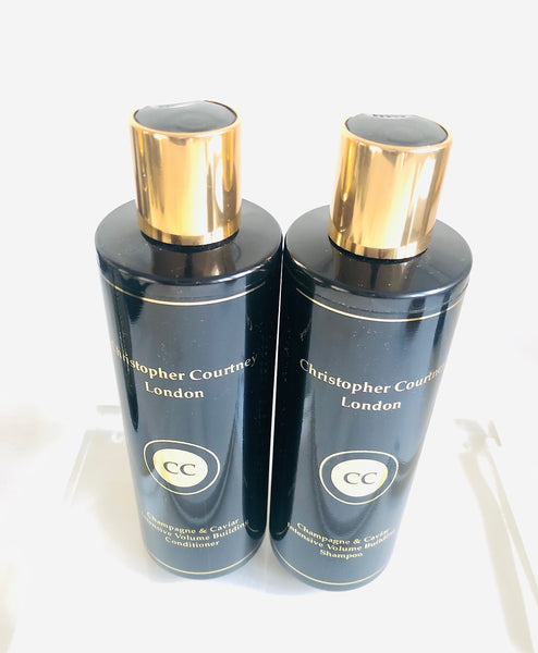 Champagne & Caviar Intensive Volume Building Shampoo & Conditioner - Christopher Courtney 